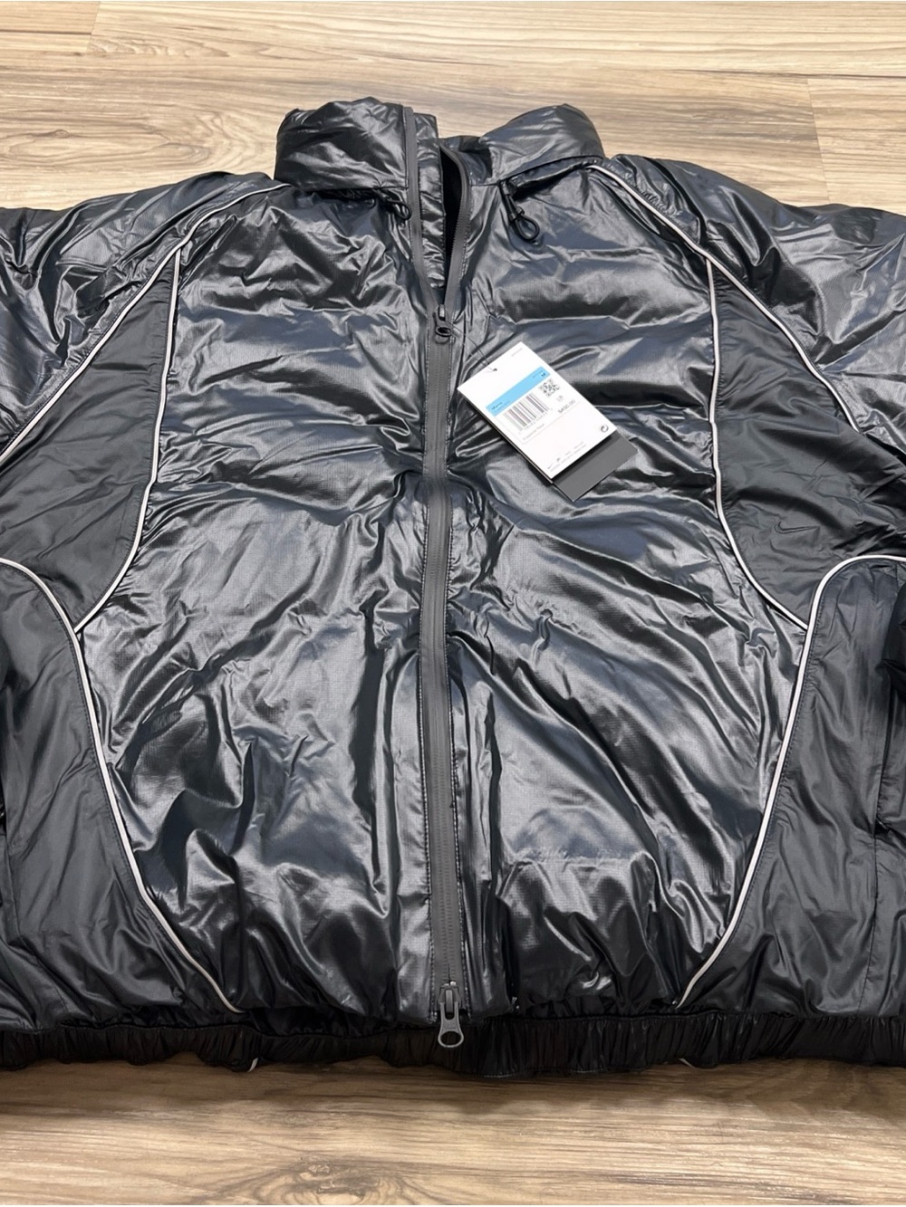 Nike Tech Bubble Jacket Black Anthracite Iron Grey Men’s Medium II3869-010 $450